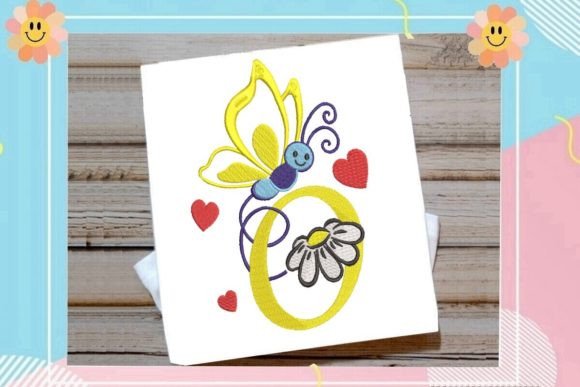 Butterfly O Letter Monogram: A Designer’s Review for Boutique Sweatshirt Embellishment
