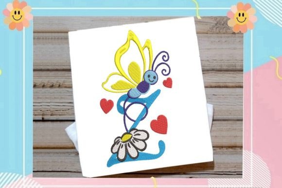 Butterfly Z Letter Monogram: A Designer’s Review for Sweatshirt Embellishment