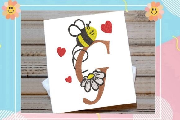 Cute Bee G Letter Monogram: A Designer’s Honest Review