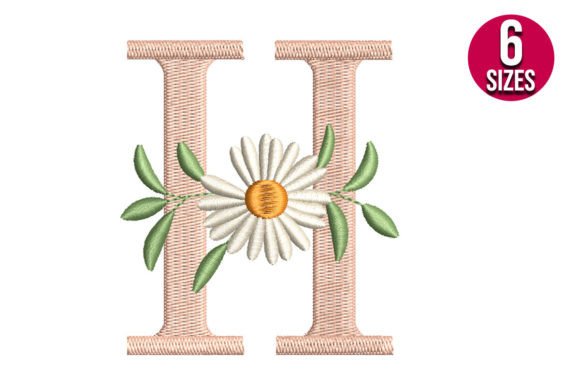 Floral Alphabet Letter H: A Designer's Review