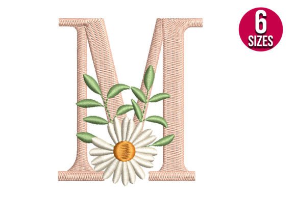 Floral Alphabet Letter M: A Boutique Designer Review