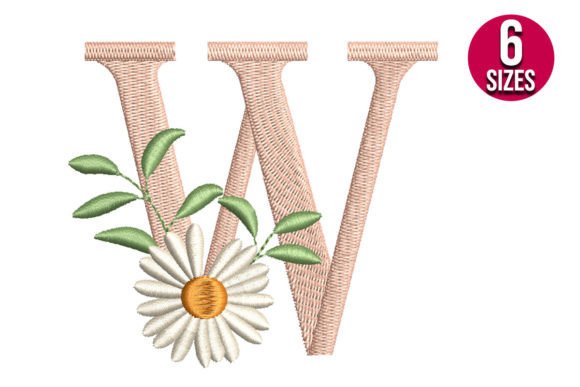 Floral Alphabet Letter W: A Seller's Review