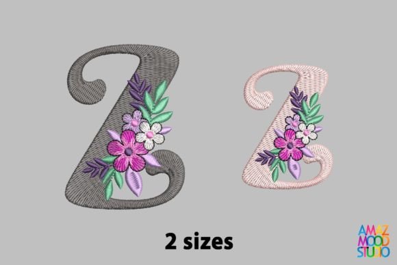 Letter Z Floral Monogram: A Designer's Business Review