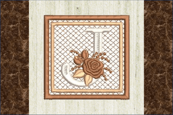 Rose Mini Quilt - J: A Seasonal Review